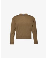 John Smedley - X Bill Nighy Crew-Neck Merino Wool Jumper - Lyst