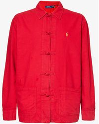 Polo Ralph Lauren - Lunar New Year Logo-embroidered Regular-fit Cotton-poplin Shirt Xx - Lyst