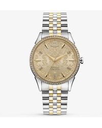 Vivienne Westwood - Vv208cpsg The Wallace Stainless-steel And Swarovski Crystal Quartz Watch - Lyst