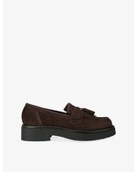 KG by Kurt Geiger - Mylo Suede Loafers - Lyst