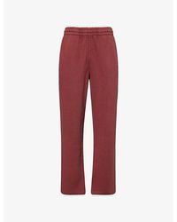 KTZ - Washed Straight-Leg Cotton-Jersey Jogging Bottoms - Lyst