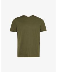 Sunspel - Crew-neck Regular-fit Cotton-jersey T-shirt - Lyst