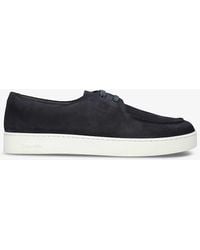 Church's - Longsight Branded Suede Low-top Trainers - Lyst