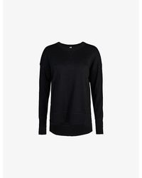 Sweaty Betty - After Class Relaxed-Fit Cotton-Blend Jumper - Lyst