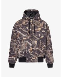 Carhartt - Og Active Camo Cotton Jacket - Lyst