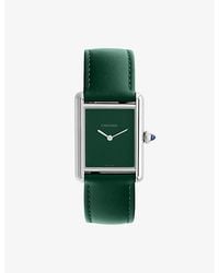 Cartier - Crwsta0127 Tank Must Large Quartz Watch - Lyst