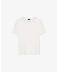 JOSEPH - Rubin Short-Sleeved Silk Top - Lyst