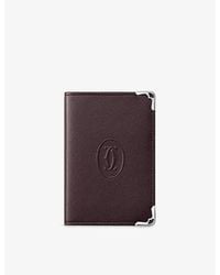 Cartier - Must De Leather Wallet - Lyst