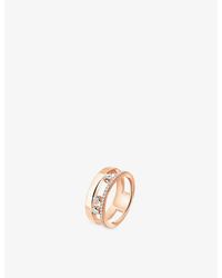 Messika - Move Romane 18Ct Rose- And Diamond Ring - Lyst