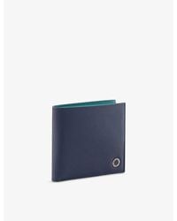 BVLGARI - Logo-Plaque Leather Wallet - Lyst
