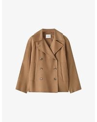 JOSEPH - Apollo Double-Breasted Wool-Blend Jacket - Lyst