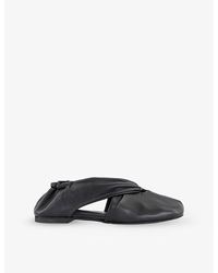 Alohas - Alaula Leather Ballet Flats - Lyst