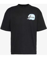 Amiri - Paradise Stretch-cotton Jersey T-shirt - Lyst