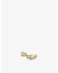 Sif Jakobs - Sardinien 18Ct-Plated 925 Sterling- And Cubic-Zirconia Ring - Lyst