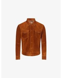 Tom Ford - Western Collared Suede Jacket - Lyst
