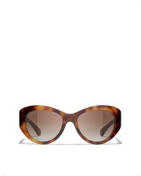 Chanel - Butterfly Sunglasses - Lyst