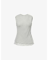 REMAIN Birger Christensen - Riniva Sleeveless Woven Top - Lyst