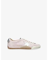 Golden Goose - True-Star Suede Low-Top Trainers - Lyst