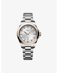 Longines - L3.320.5.72.6 Conquest Stainless-Steel And 18Ct Rose Cap 200 30Mm Automatic Watch - Lyst