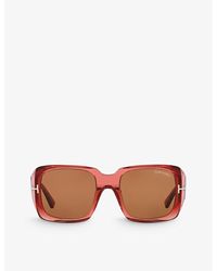 Tom Ford - Tr001641 Ryder Square-frame Acetate Sunglasses - Lyst