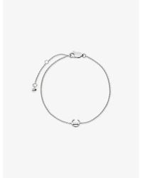 Monica Vinader - Initial C 925 Sterling Chain Bracelet - Lyst
