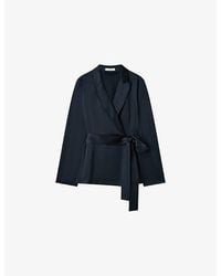 JOSEPH - Archer Silk-Satin Jacket - Lyst