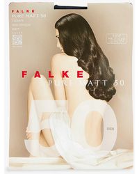 FALKE - Pure Matt 50 Denier Stretch-woven Tights M/ - Lyst