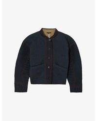 Soeur - Patchouli Quilted Cotton Jacket - Lyst