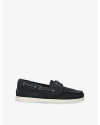 Manebí - Hamptons Suede Boat Shoes - Lyst