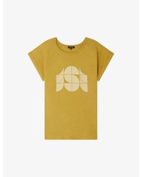 Soeur - Valentina Screen-print Cotton-blend T-shirt - Lyst