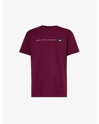 The North Face - Logo-print Regular-fit Cotton-jersey T-shirt - Lyst