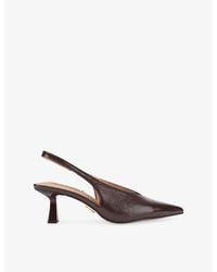 Steve Madden - Alari Leather Slingbacks - Lyst