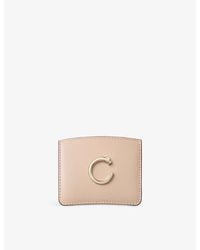Cartier - Panthère C De Simple Leather Card Holder - Lyst