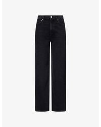 Agolde - Relaxed-Fit Straight-Leg Denim Jeans - Lyst