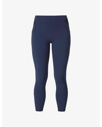 Sweaty Betty - Runners 7/8 High-Rise Stretch-Jersey Leggings - Lyst