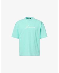 Jacquemus - The Logo-Print Cotton-Jersey T-Shirt - Lyst