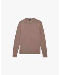 Reiss - Wessex Crewneck Wool Jumper - Lyst