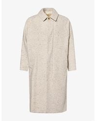 Umit Benan - Tribeca Long Brushed Cashmere Coat - Lyst