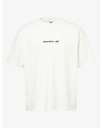 Twojeys - Icon Logo-Print Cotton T-Shirt - Lyst