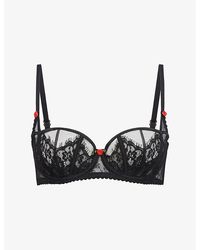 Agent Provocateur - Clarissa Underwired Lace Bra - Lyst