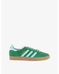 adidas gazelle silver green womens Adidas ADIDAS GAZELLE INDOOR SHOES IG4998 – Kick Theory main image 0
