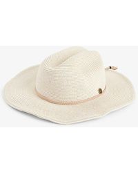 Seafolly - Coyote Packable Woven Hat - Lyst