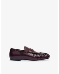Alohas - Aven Leather Penny Loafers - Lyst