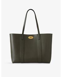 Mulberry - Bayswater Small Grained-Leather Tote Bag - Lyst