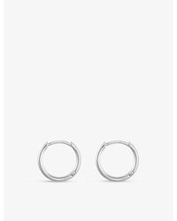 Thomas Sabo Small Sterling-silver Hoop Earrings - Metallic