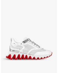 Christian Louboutin Leather Womens Version White My K Low Donna 