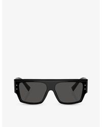 Dolce & Gabbana - Dg4459 Square-frame Acetate Sunglasses - Lyst