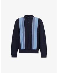 Carhartt - Kendricks Striped Cotton-knit Polo Shirt - Lyst