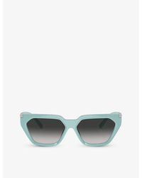Tiffany & Co. - Tf4205u Steve Mcqueen Irregular-frame Injected Sunglasses - Lyst