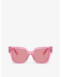 Dolce & Gabbana - Dg4471 Square-frame Acetate Sunglasses - Lyst